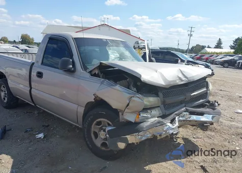 2004 Chevrolet Silverado 1500 Work Truck из США, поврежденный, VIN 1GCEC14X64Z323111